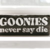 Goonies Never Say Die Reclaimed Wood Sign for Shelf, Mantle or Desk - Image 2