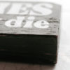Goonies Never Say Die Reclaimed Wood Sign for Shelf, Mantle or Desk - Image 4
