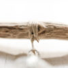 Branch Art No.13 | Clear, Tumbled Glass with Silver-Colored Wire Wraps | Hanging Branch Wall Art or Suncatcher - Image 6