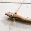 Branch Art No.13 | Clear, Tumbled Glass with Silver-Colored Wire Wraps | Hanging Branch Wall Art or Suncatcher - Image 9
