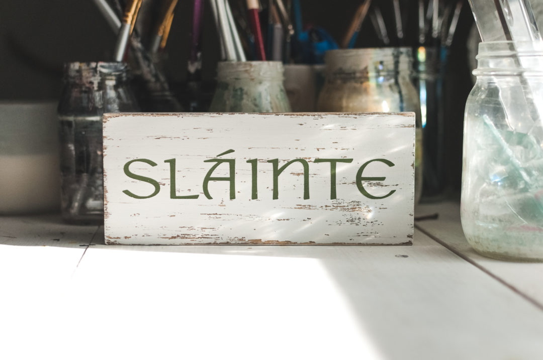 Slainte Wood Sign | Irish Wood Sign | Bar Decor | Rustic Wall Decor - Image 7