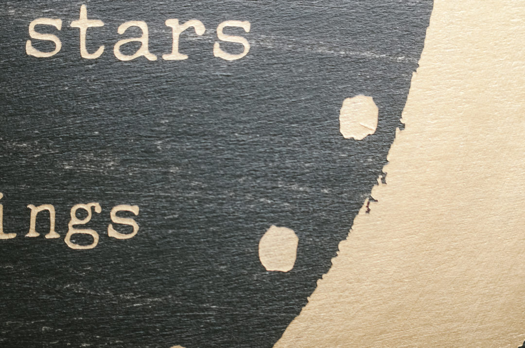 You Are My Sun, My Moon and All My Stars | EE Cummings | Sun Moon and Stars | Wood Sign - Image 10
