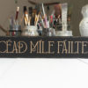 Cead Mile Failte Wood Sign | Irish Welcome Sign | Irish Gift | Irish Decor | Shelf, Bar or Mantel Sitter | 15.5 in x 3.25 in - Image 8